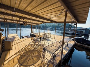 Front-row seat to the calm of the lake.