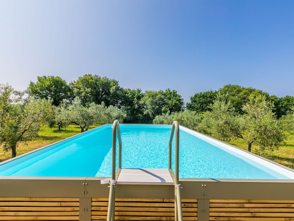 Bleu, Piscine, Composite, Ombre, Eco HĂŽtel, Recours, Mobilier De Jardin, Centre De Loisirs