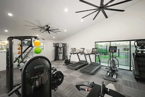 Fitnessbereich