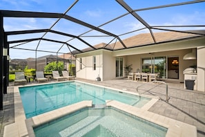 This Beautiful Pool home offers it ALL !