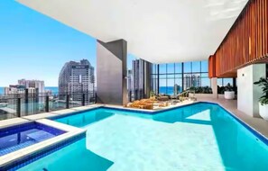 Indoor heated pool - level 20