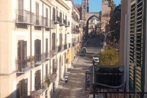 Blick von der Unterkunft