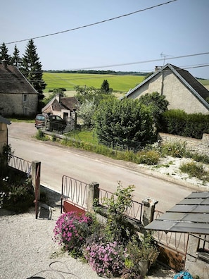Vue depuis les chambres