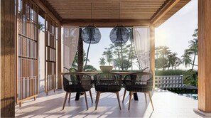 Outdoor dining