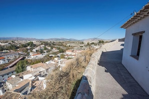 Vue depuis lâhĂ©bergement