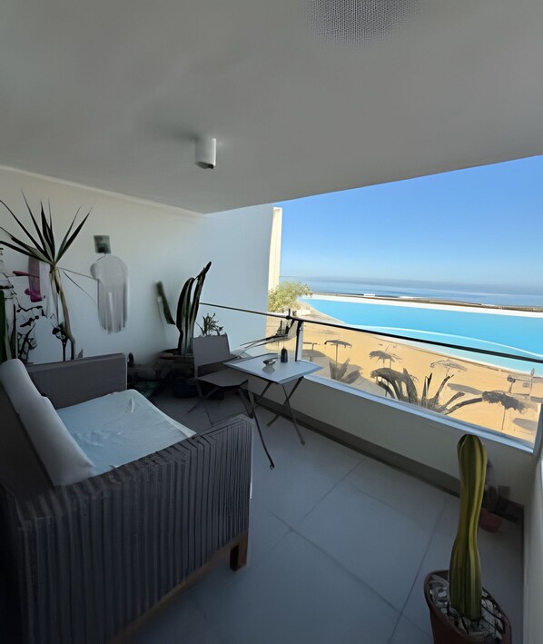 Fachada / Terraza,Puesta de Sol