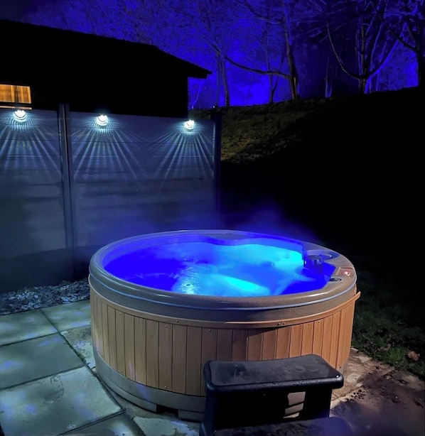 Bain à remous extérieur