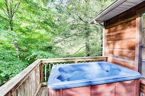 Bain à remous extérieur