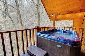 Bain à remous extérieur