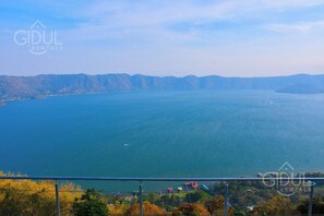 Vue depuis l’hébergement