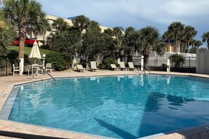 Spend your days soaking up the sun and lounging at the pristine community pool.