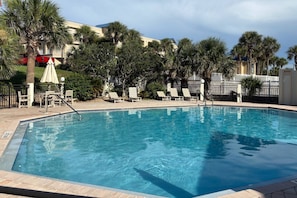 Spend your days soaking up the sun and lounging at the pristine community pool.