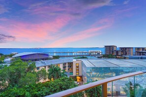 Balcony views over the Darwin Harbour.