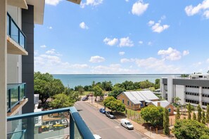 Views over Darwin Harbour from the heart of the Darwin City centre.