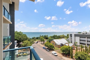 Views over Darwin Harbour from the heart of the Darwin City centre.