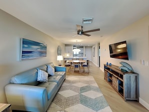 Open and Inviting Floor Plan with Gulf Views