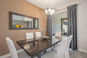Dining area