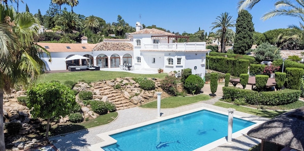 Luxury villa with private pool.