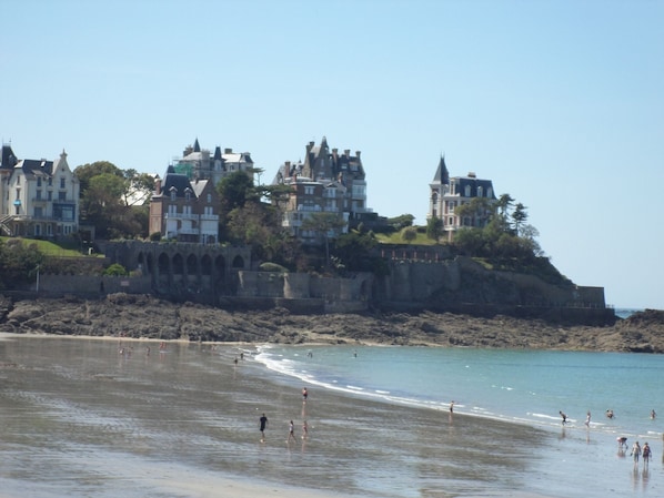 Dinard plage de l'écluse