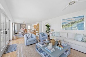 Stunning large living room with water views (2)