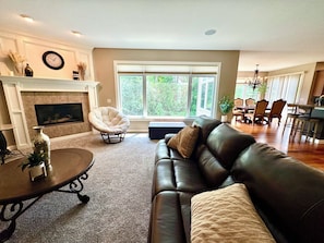 Main Living Room off of Main Entrance - Main Level - Open Floor.