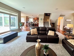 Main Living Room off of Main Entrance - Main Level - Open Floor.