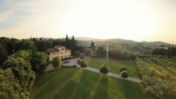 Vue aérienne