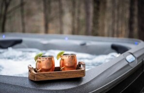 Bain à remous extérieur