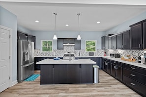Fully updated kitchen to prep all your group meals.