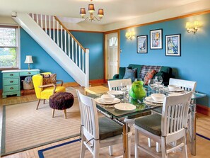 Open plan living space | The Annex at Mains House, Tain