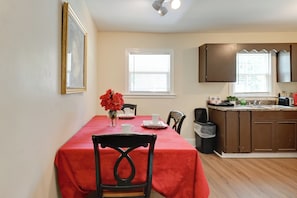 Dining Area | Kitchen | Cooking Basics