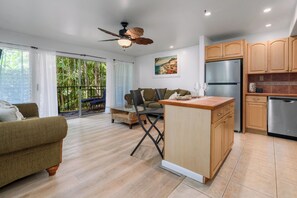 Bright and spacious.