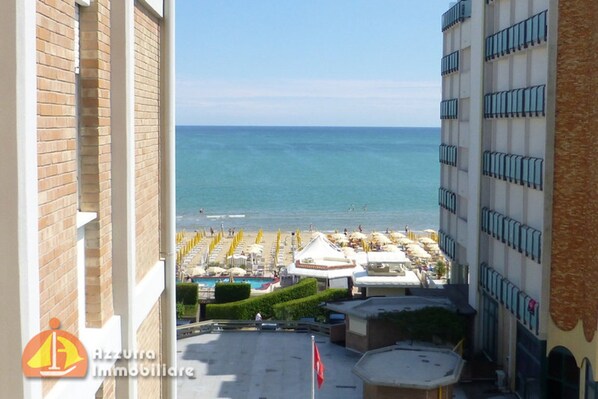 Vue sur la plage/l’océan
