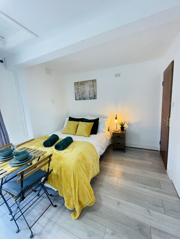 Double Bed Side Shot