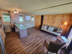 kitchen/living area
