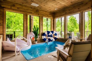 A private indoor pool just for you!