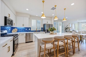 Fully Stocked Kitchen