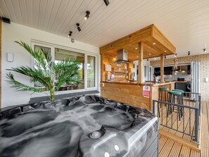 Hot tub | Blue Cedars, Minehead, near Somerset