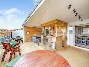 Outdoor area | Blue Cedars, Minehead, near Somerset