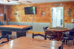 Game Room | Pool Table | Poker Table