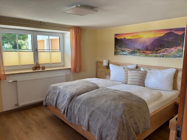 Ferienwohnung Thymian, 26qm, 1 Schlafzimmer mit Terrasse-Doppelzimmer