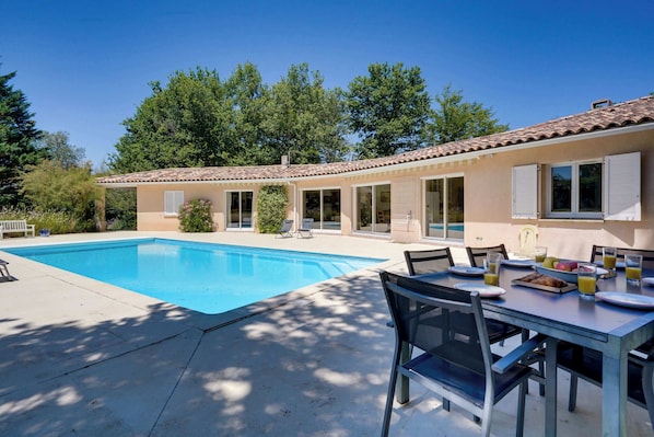 Terrasse, piscine