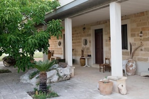 Interior entrance