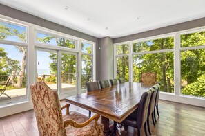 The heart of the home—extra sunny with Lake views