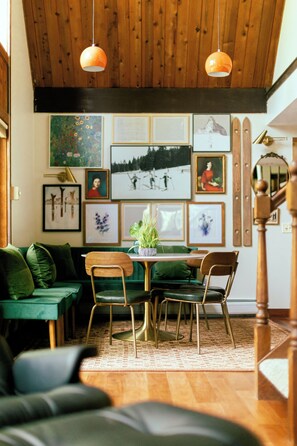 Dining room view from the living room
