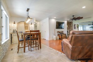 Dining Area | Dishware & Flatware | Main Level