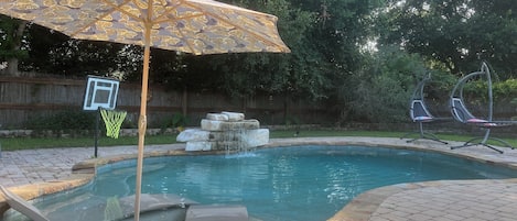Pool space & umbrella
