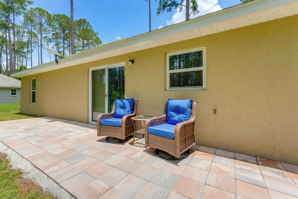 Private Patio | Spacious Yard | Single-Story Home