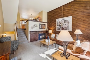 Living Room - Cedars 3, Breckenridge Vacation Rental