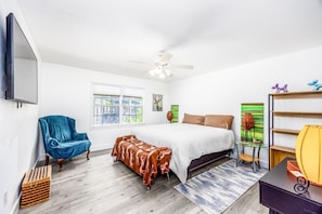 Perfectly Designed Master Bedroom with King Bed